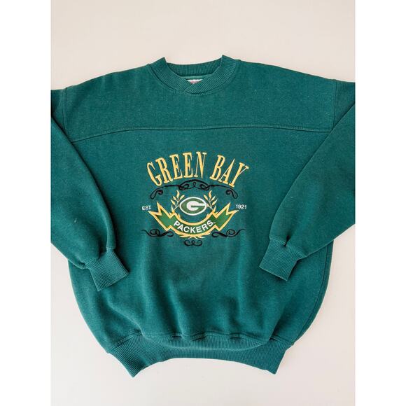 NFL green bay packers vintage crewneck - size large - Picture 2 of 6
